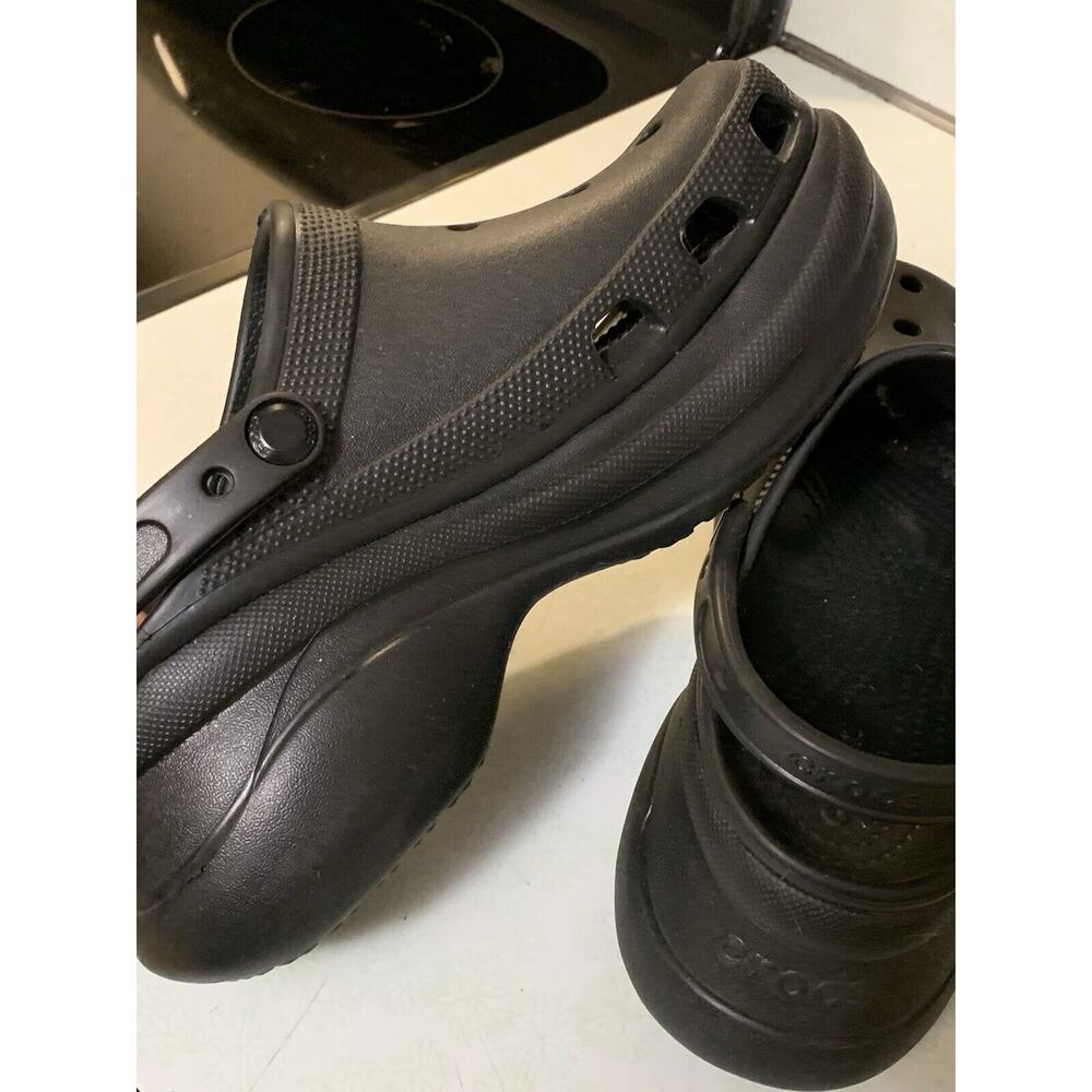 Crocs Classic Bae Clog Platform Iconic Comfort Bl… - image 4